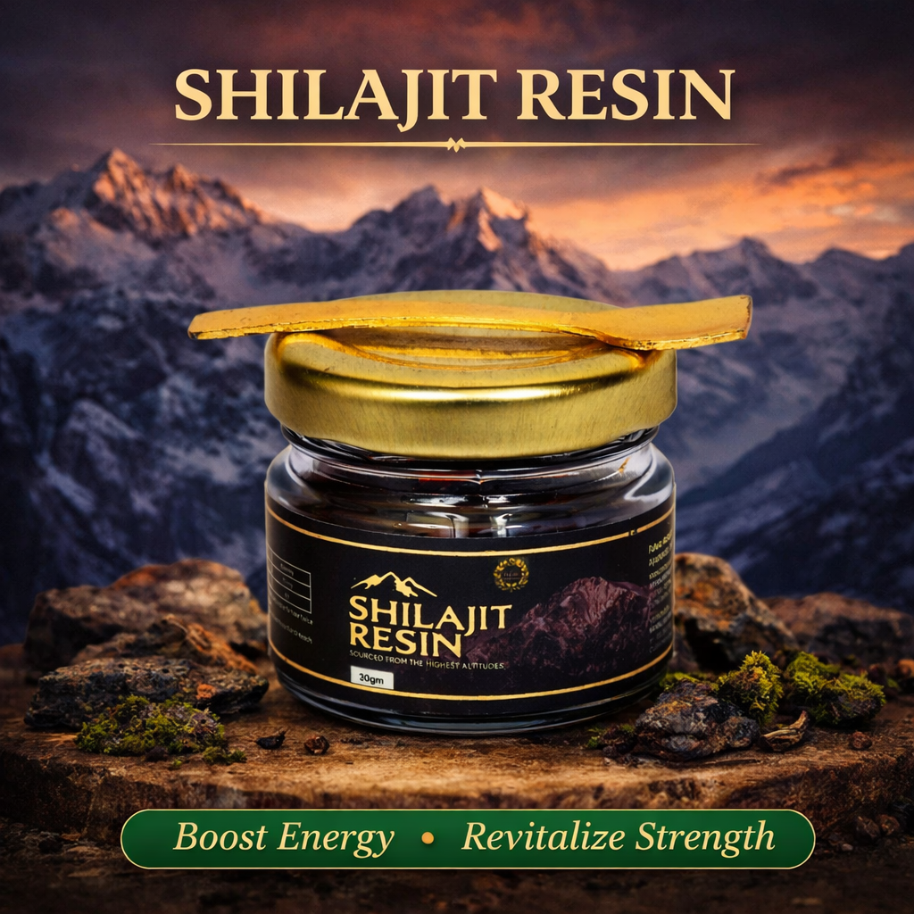 Premium Himalayan Shilajit Resin – 20g | 100% Natural & Pure