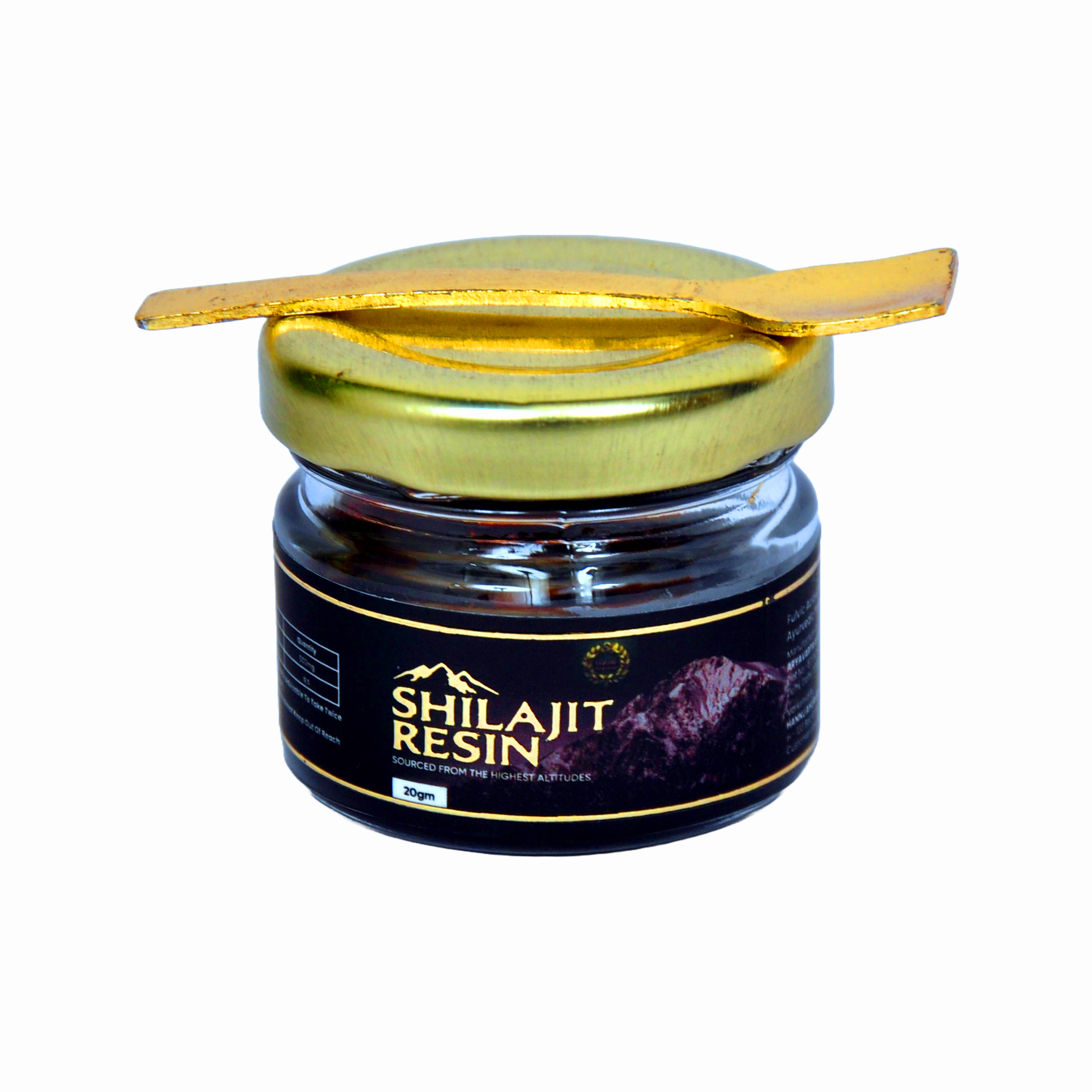 Premium Himalayan Shilajit Resin – 20g | 100% Natural & Pure