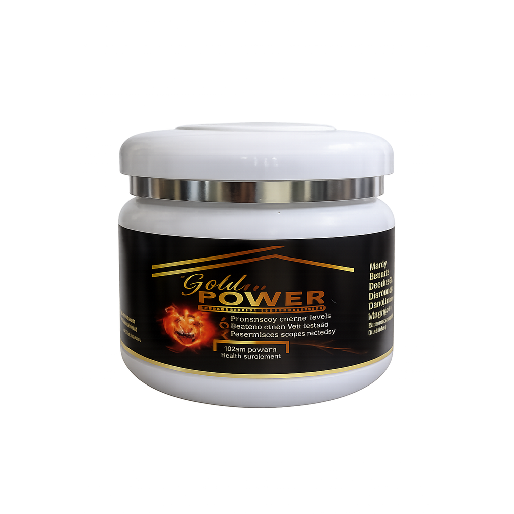 Golden Power Powder Ayurvedic Powder for Men – Energy, Strength & Vitality Support