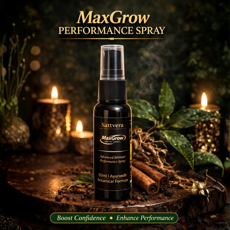 MaxGrow Advanced Intimate Performance Spray | Ayurvedic Botanical Formula (50ml)